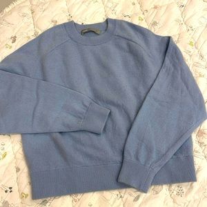 Vince cashmere baby blue sweater XS